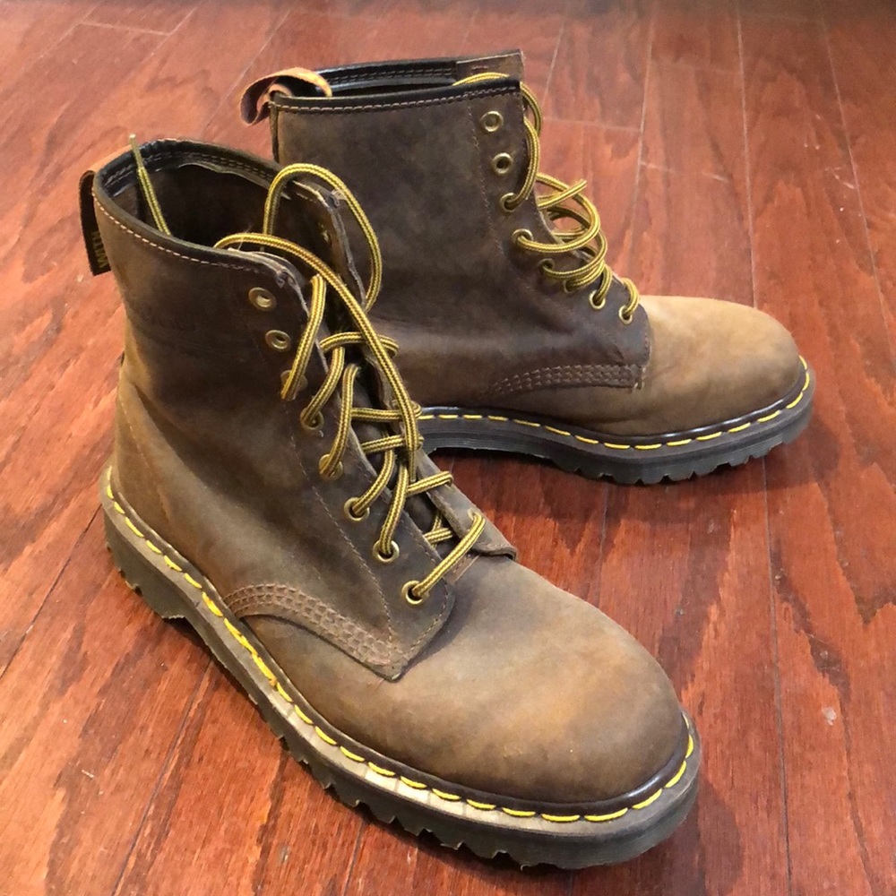 Dr Martens air ware big boys high top  “hiking”boots like new condition